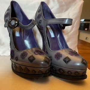 Prada Platform Mary Jane Shoes